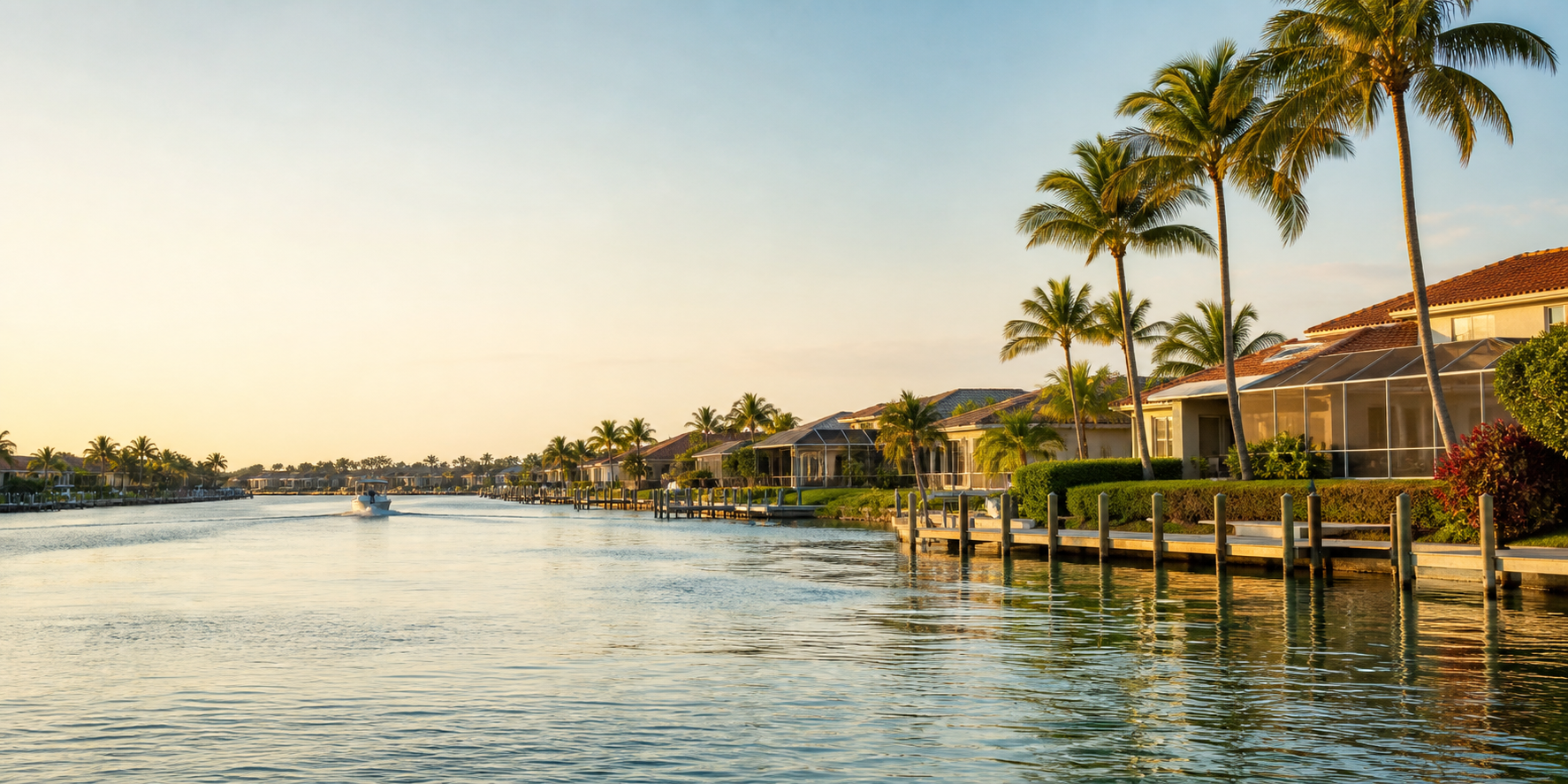 Spend time on the waterfront in Cape Coral, Florida